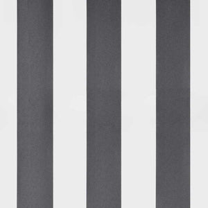 Tenda Retrattile Antracite e Bianca 3,5x2,5m Tessuto/Alluminio 3216124