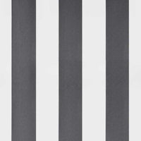 Tenda Retrattile Antracite e Bianca 4x3 m Tessuto e Alluminio 3216125