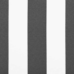 Tenda da Sole Antracite e Bianca 3x2,5 m Tessuto e Alluminio 3216128