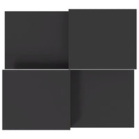 Tavolini da Salotto 2 pz Grigi in Legno Multistrato 3216151