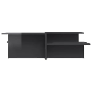 Tavolini da Salotto 2 pz Grigio Lucido in Legno Multistrato 3216157