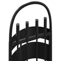 Set di attrezzi per camino 5 pezzi-Kit per camino 23x15x66 cm in acciaio 153716