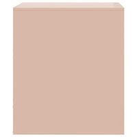 Comodini 2 pz Rosa 34,5x39x44 cm in Acciaio 841622
