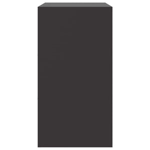 Credenza-Buffet-Armadio da cucina Nera 67x39x73 cm in Acciaio 315717