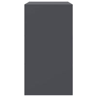 Credenza Antracite 67x39x73 cm in Acciaio 841651