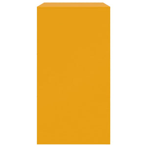 Credenza Giallo Senape 67x39x73 cm in Acciaio 841652