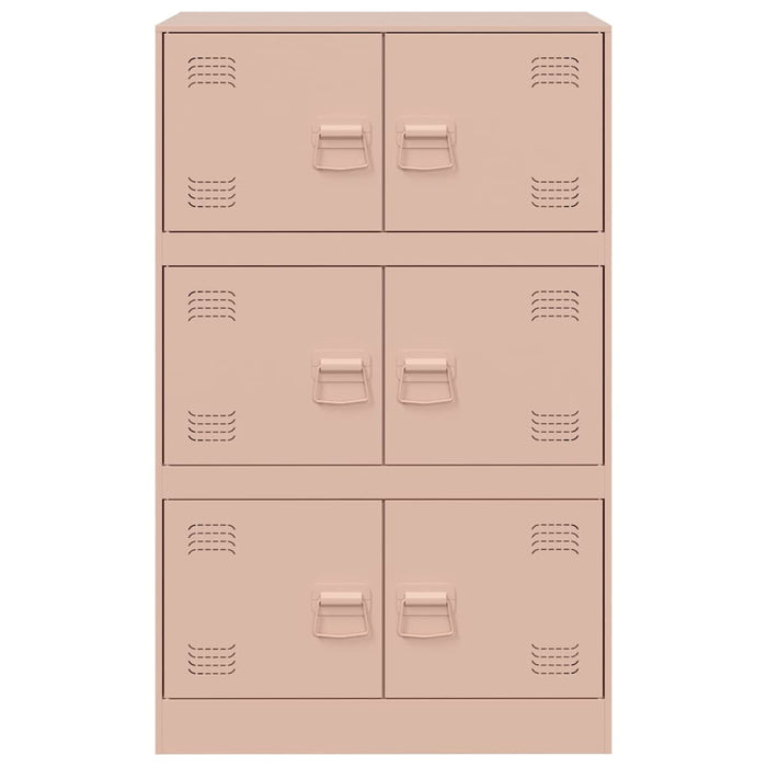 Credenza Rosa 67x39x107 cm in Acciaio 841656