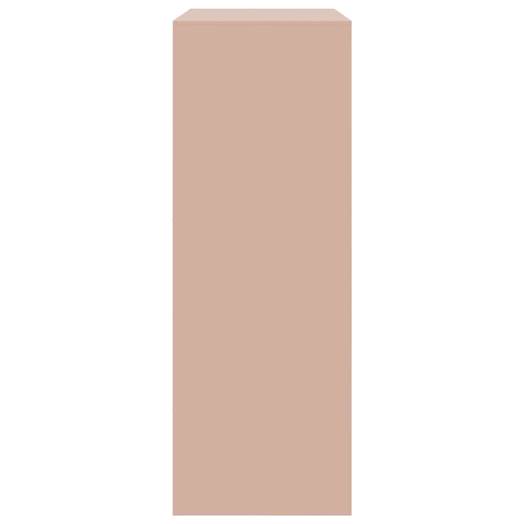 Credenza Rosa 67x39x107 cm in Acciaio 841656