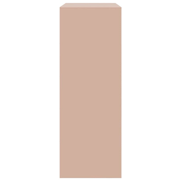 Credenza Rosa 67x39x107 cm in Acciaio 841656