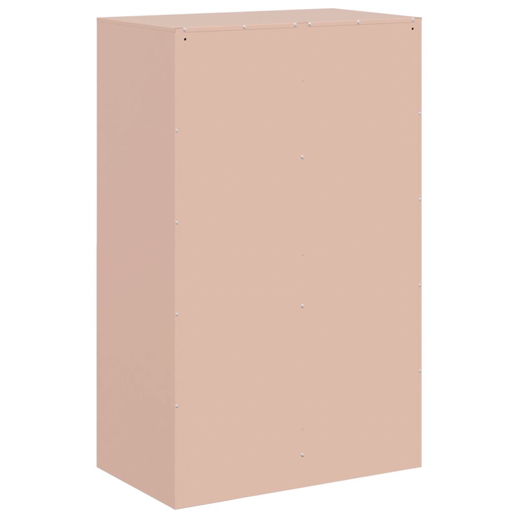 Credenza Rosa 67x39x107 cm in Acciaio 841656