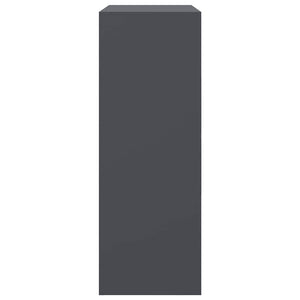 Credenza Antracite 67x39x107 cm in Acciaio 841657