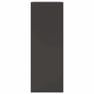 Credenza Nera 67x39x107 cm in Acciaio 841661