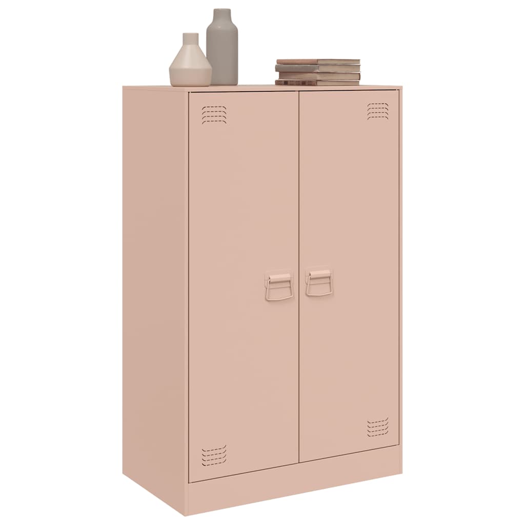 Credenza Rosa 67x39x107 cm in Acciaio 841662