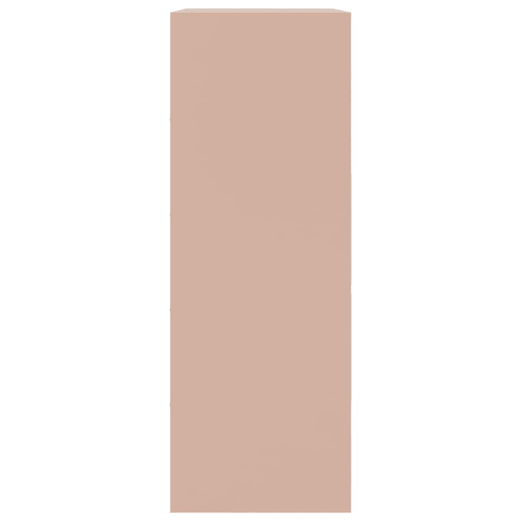 Credenza Rosa 67x39x107 cm in Acciaio 841662