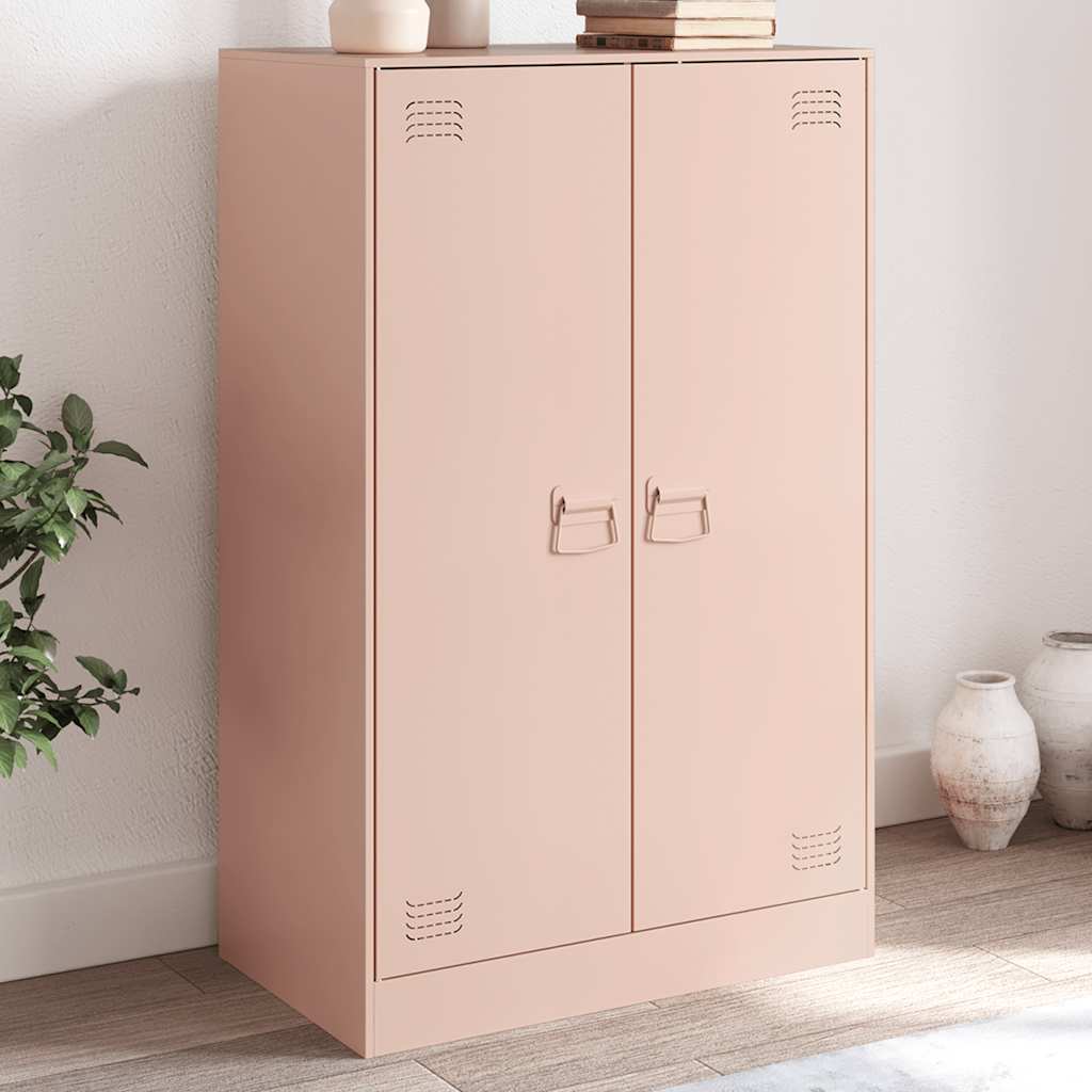 Credenza Rosa 67x39x107 cm in Acciaio 841662