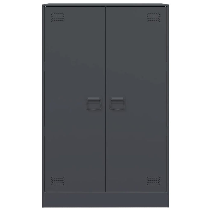 Credenza Antracite 67x39x107 cm in Acciaio 841663