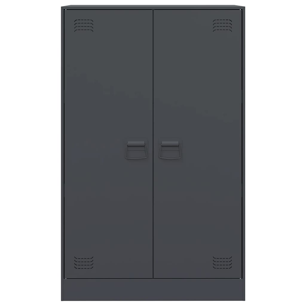 Credenza-Buffet-Armadio da cucina Antracite 67x39x107 cm in Acciaio 912364