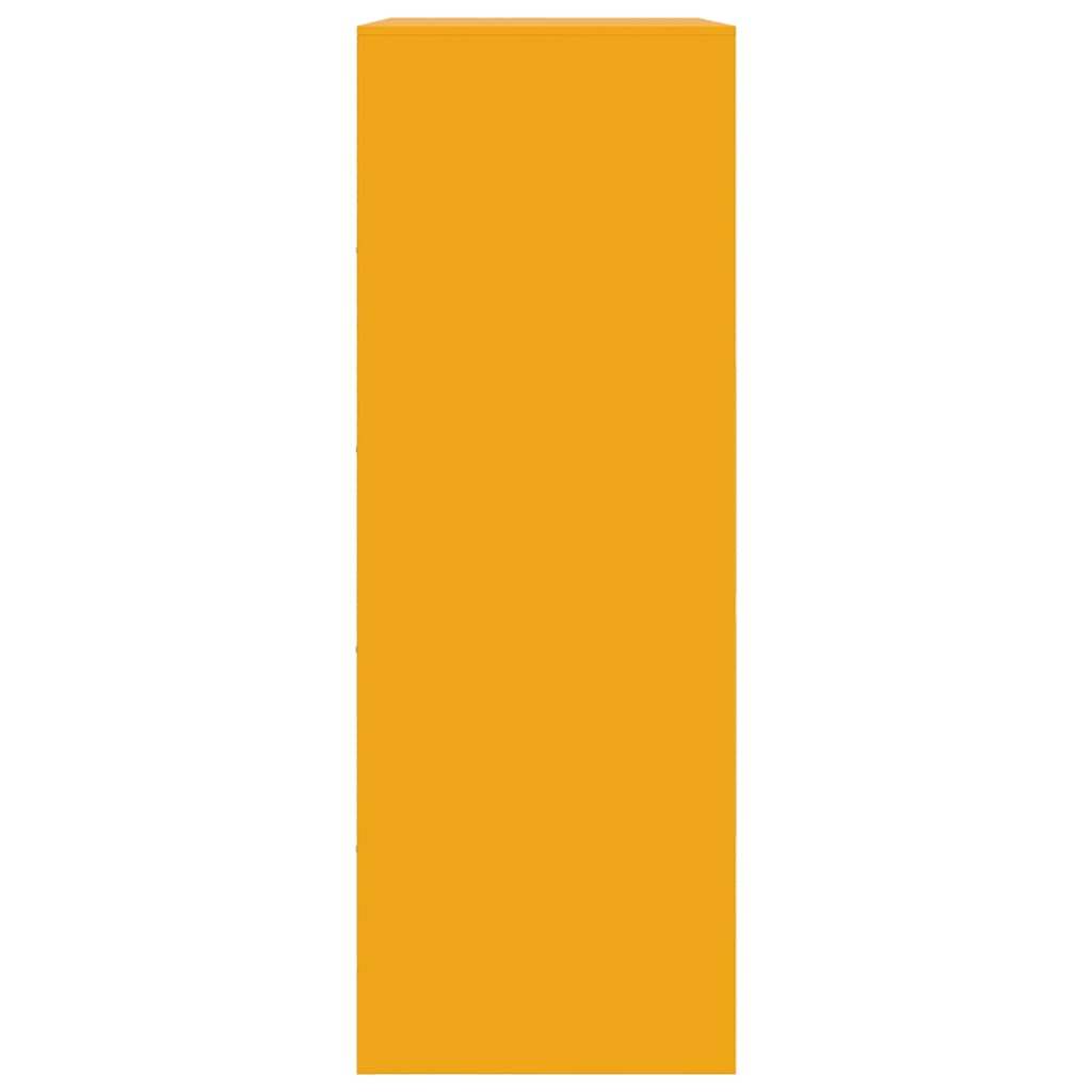 Credenza Antracite 67x39x107 cm in Acciaio 841664