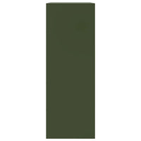 Credenza Verde Oliva 67x39x107 cm in Acciaio 841665