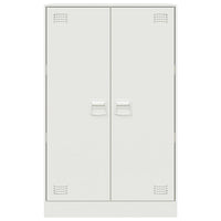 Credenza Bianca 67x39x107 cm in Acciaio 841666