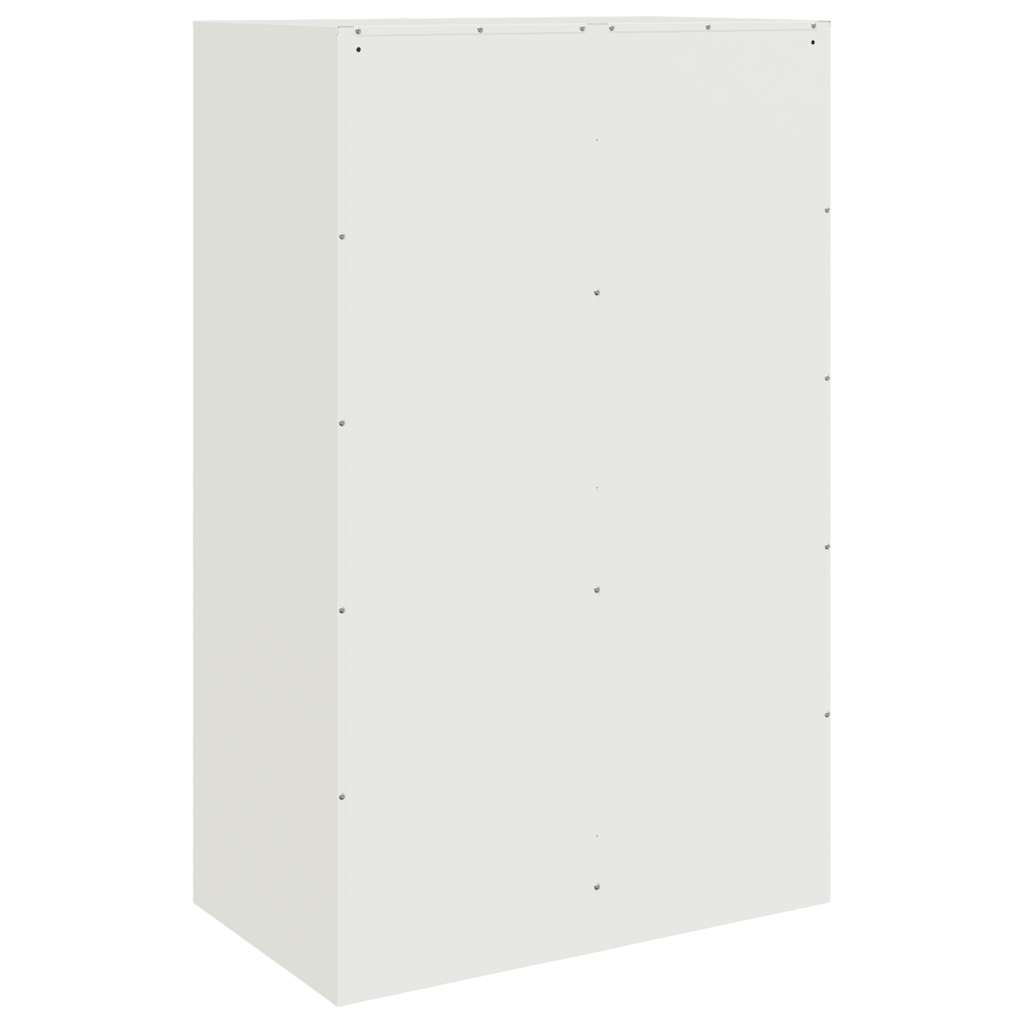 Credenza Bianca 67x39x107 cm in Acciaio 841666