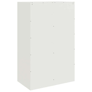 Credenza Bianca 67x39x107 cm in Acciaio 841666