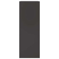 Credenza Nera 67x39x107 cm in Acciaio 841667