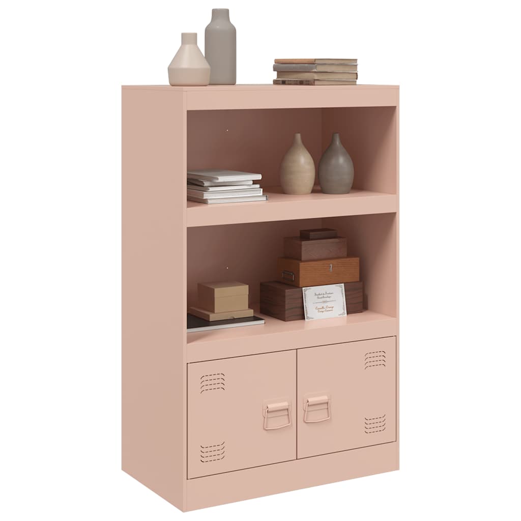 Credenza-Buffet-Armadio da cucina Rosa 67x39x107 cm in Acciaio 423713