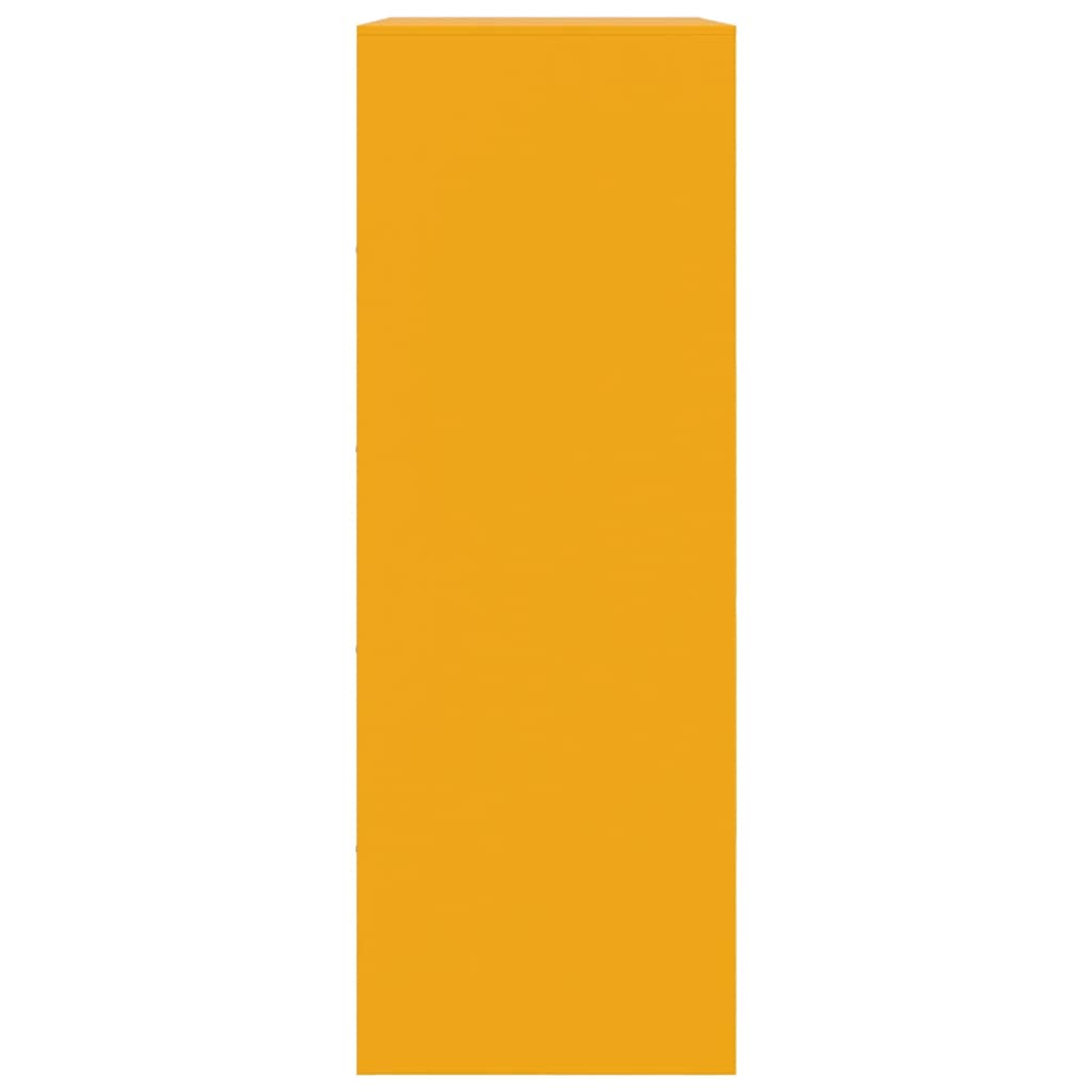 Credenza Antracite 67x39x107 cm in Acciaio 841670