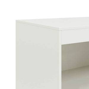 Credenza Bianca 67x39x107 cm in Acciaio 841672
