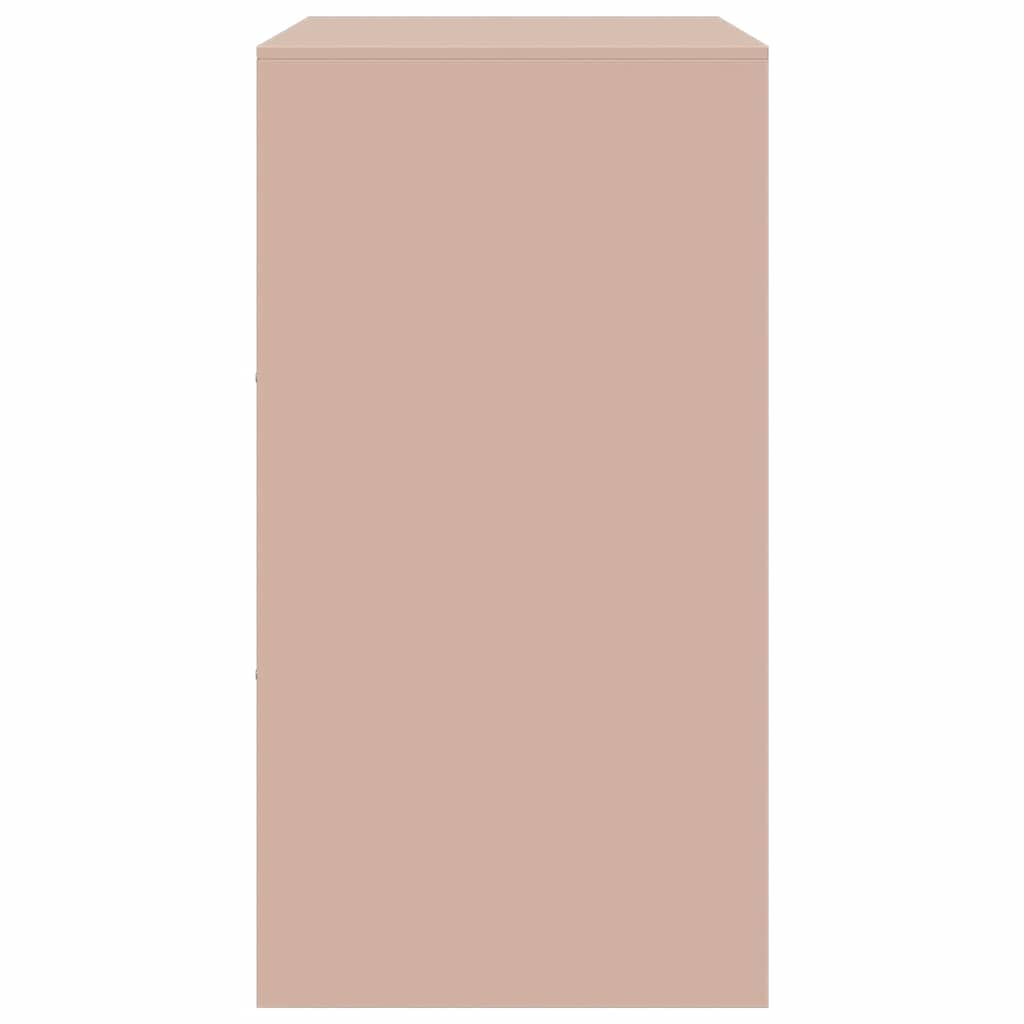 Credenza-Buffet-Armadio da cucina Rosa 67x39x73 cm in Acciaio 512674