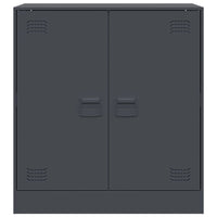 Credenza Antracite 67x39x73 cm in Acciaio 841675