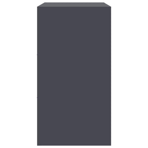 Credenza Antracite 67x39x73 cm in Acciaio 841675