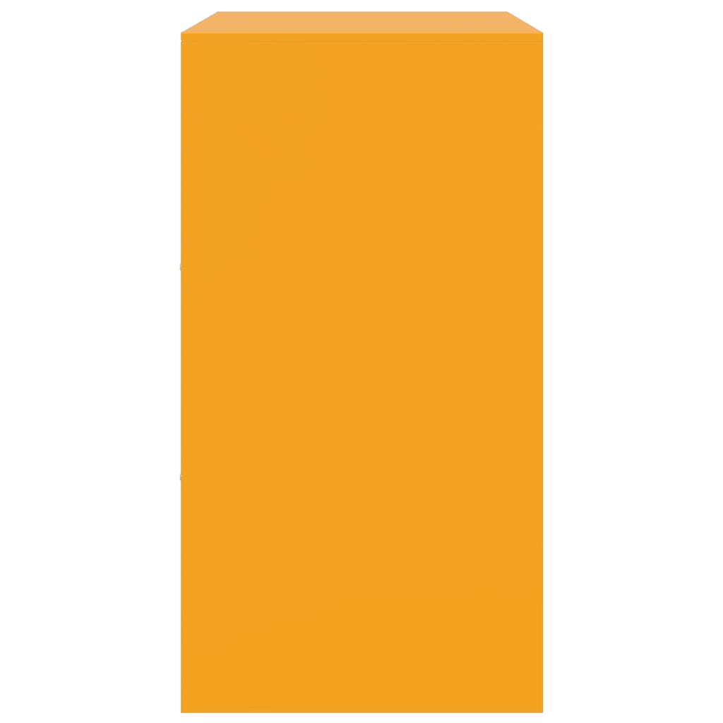 Credenza Giallo Senape 67x39x73 cm in Acciaio 841676