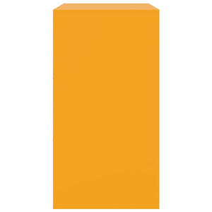 Credenza Giallo Senape 67x39x73 cm in Acciaio 841676