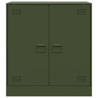 Credenza Verde Oliva 67x39x73 cm in Acciaio 841677