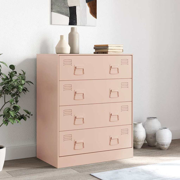 Credenza Rosa 67x39x83 cm in Acciaio 841680