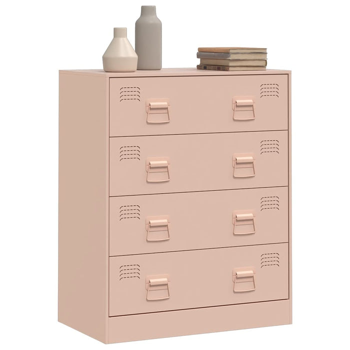 Credenza Rosa 67x39x83 cm in Acciaio 841680