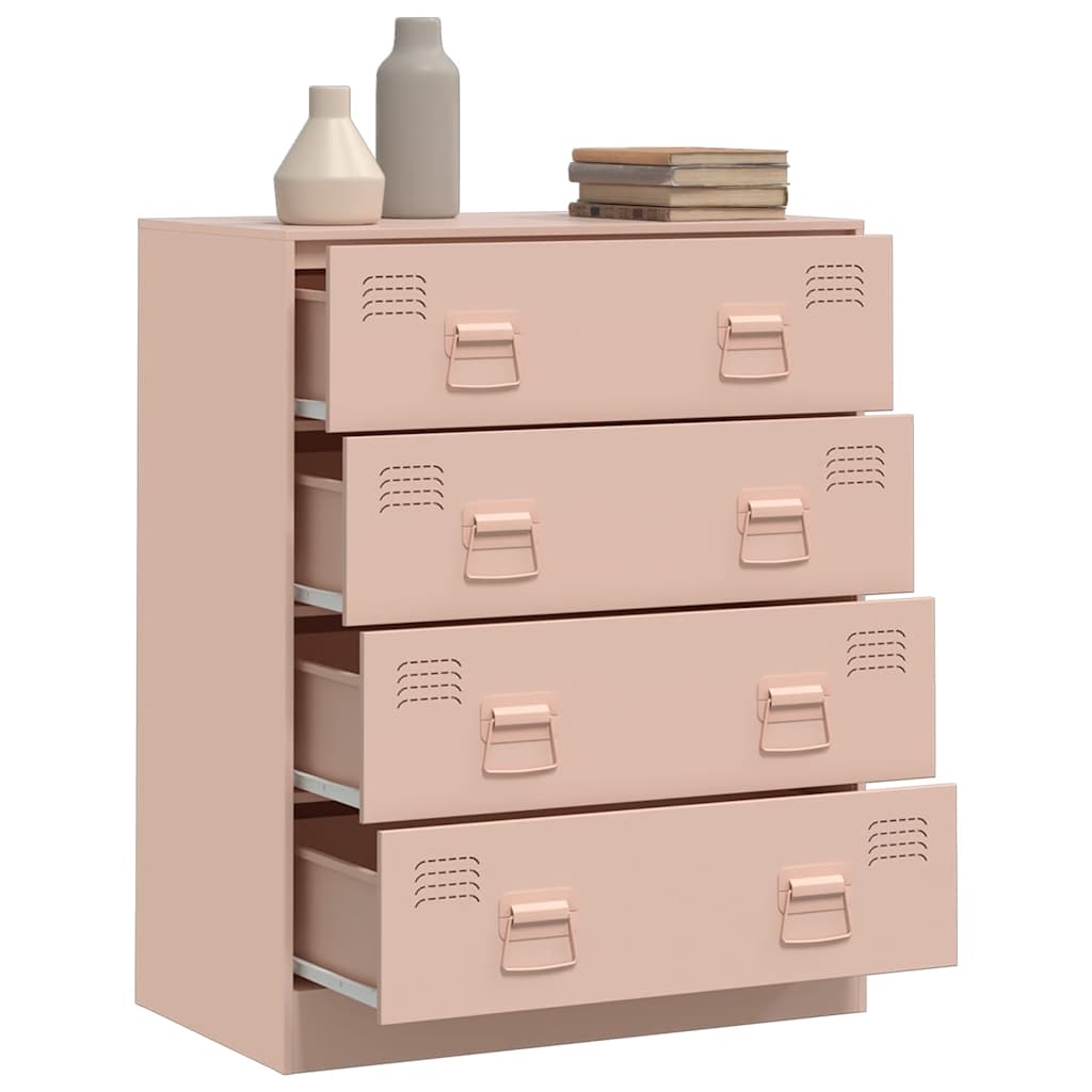 Credenza Rosa 67x39x83 cm in Acciaio 841680