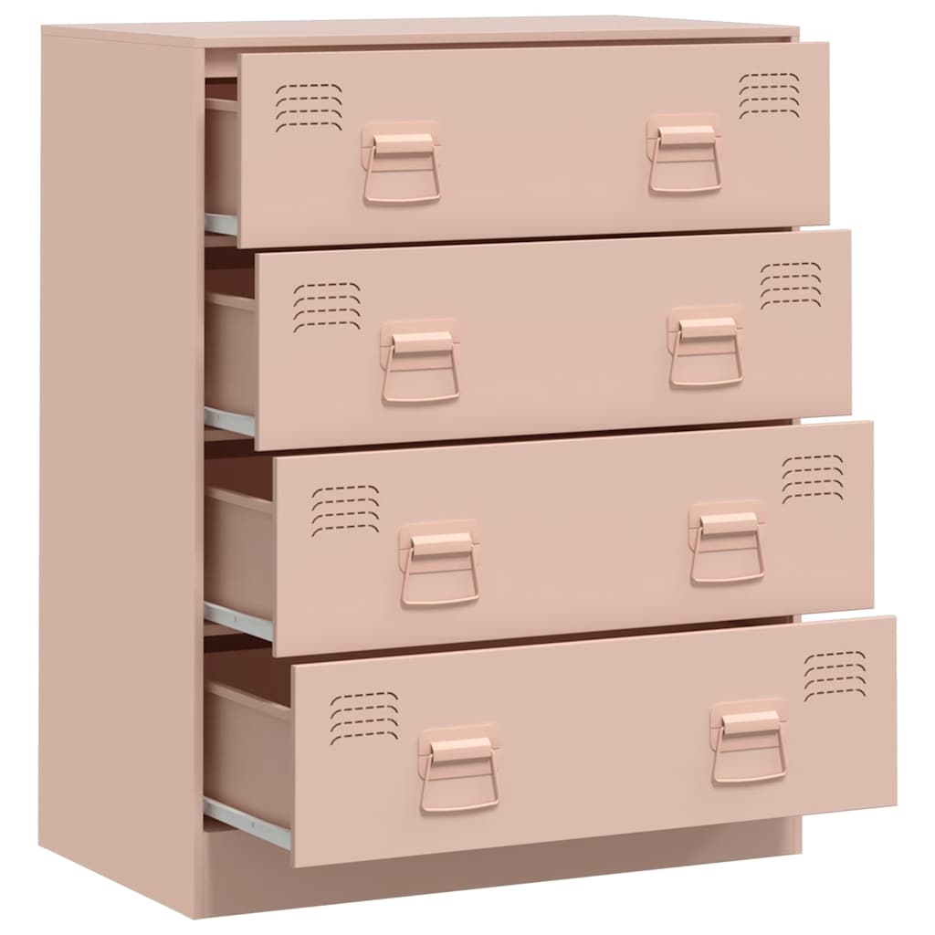 Credenza Rosa 67x39x83 cm in Acciaio 841680
