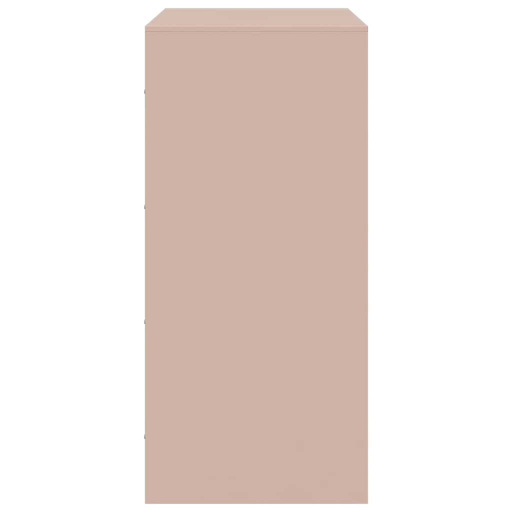 Credenza Rosa 67x39x83 cm in Acciaio 841680