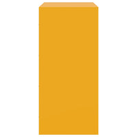 Credenza Giallo Senape 67x39x83 cm in Acciaio 841682