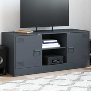 Mobile Porta TV-Mobile per TV-Credenza TV Antracite 99x39x44 cm in Acciaio 613700