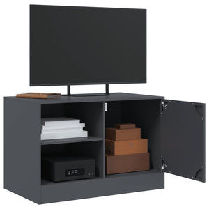 Mobile TV-Credenza TV-Console TV Antracite 67x39x44 cm in Acciaio 671110