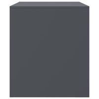 Mobile TV-Credenza TV-Console TV Antracite 67x39x44 cm in Acciaio 671110