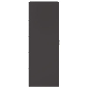 Credenza-Buffet-Armadio da cucina Nera 34,5x39x107 cm in Acciaio