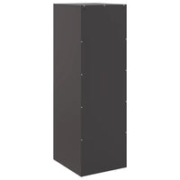 Credenza Nera 34,5x39x107 cm in Acciaio 841703