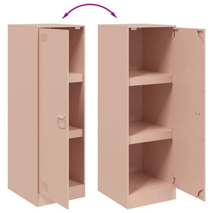 Credenza Rosa 34,5x39x107 cm in Acciaio 841704