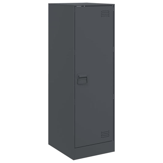 Credenza-Buffet-Armadio da cucina Antracite 34,5x39x107 cm in Acciaio 379609