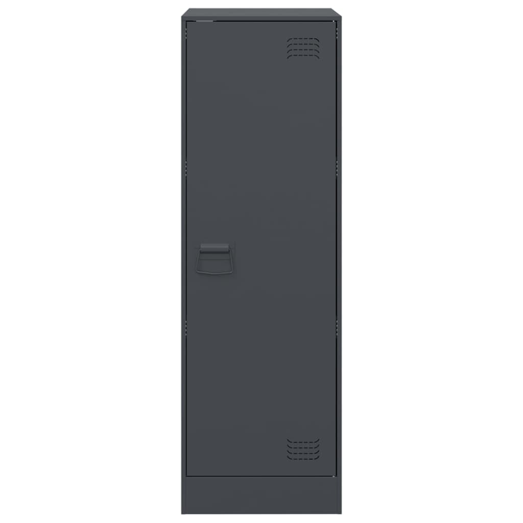 Credenza-Buffet-Armadio da cucina Antracite 34,5x39x107 cm in Acciaio 379609